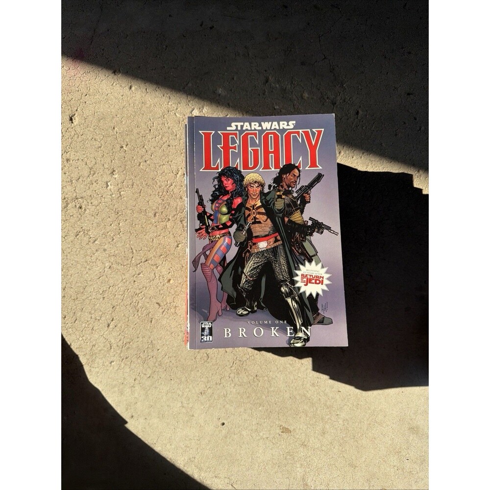Broken (Star Wars: Legacy, Vol. 1) - Paperback, by John Ostrander - New Sealed